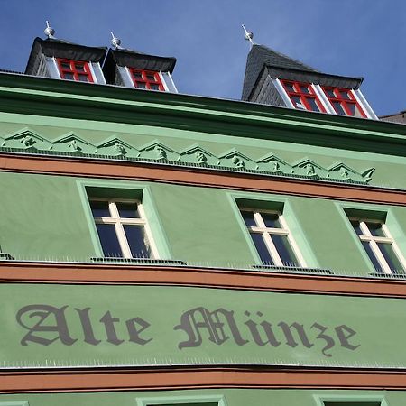 Hotel Gasthaus Alte Münze Zwickau Exterior foto